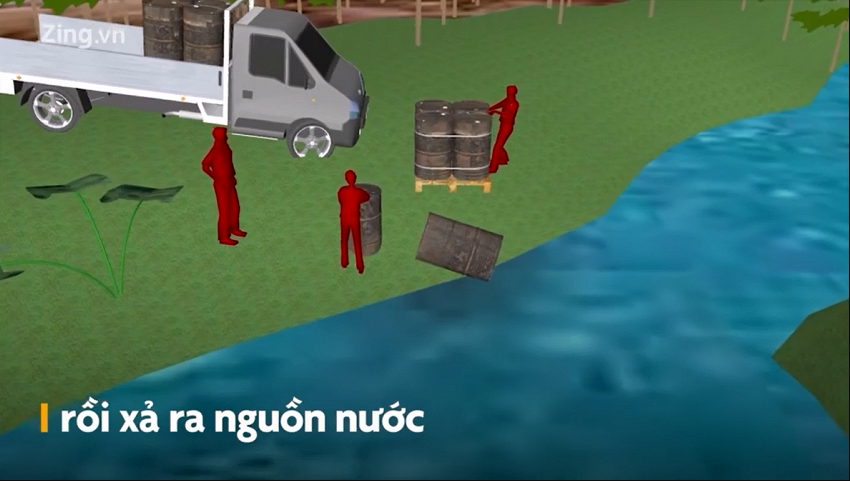 Nước sạch sông Đà bị đầu độc: Kẻ đổ trộm dầu khai được một nữ giám đốc thuê ảnh 4