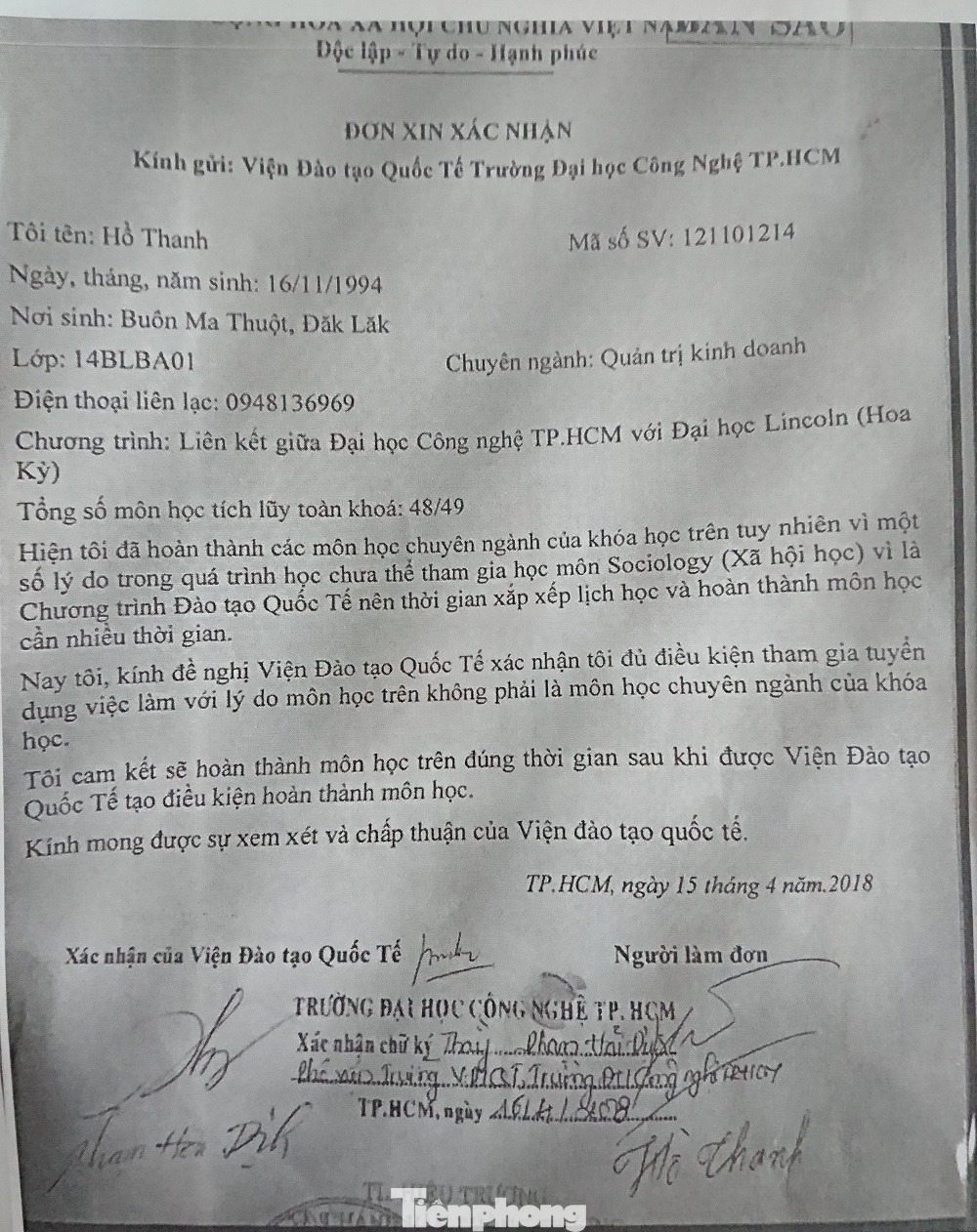 Con trai sếp Sở Y tế Đắk Nông được tuyển dù chưa có bằng đại học ảnh 1