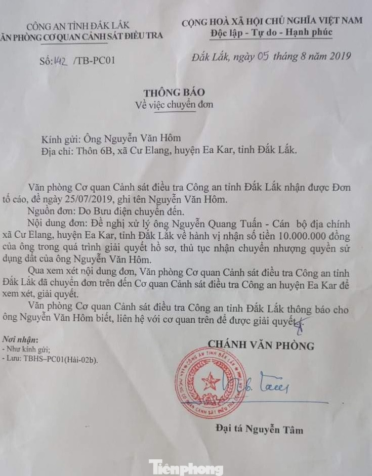 Vừa tố cáo cán bộ địa chính nhận hối lộ, một người dân bị đánh rách mặt ảnh 1