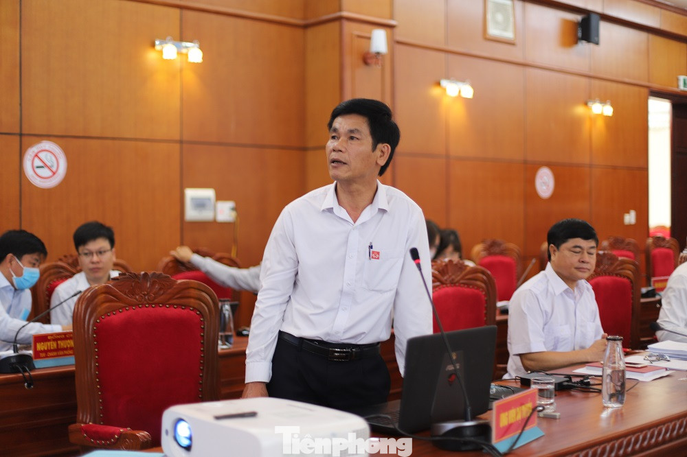 Các ứng viên vào 'phòng thi' tuyển chọn Bí thư huyện ủy ảnh 7