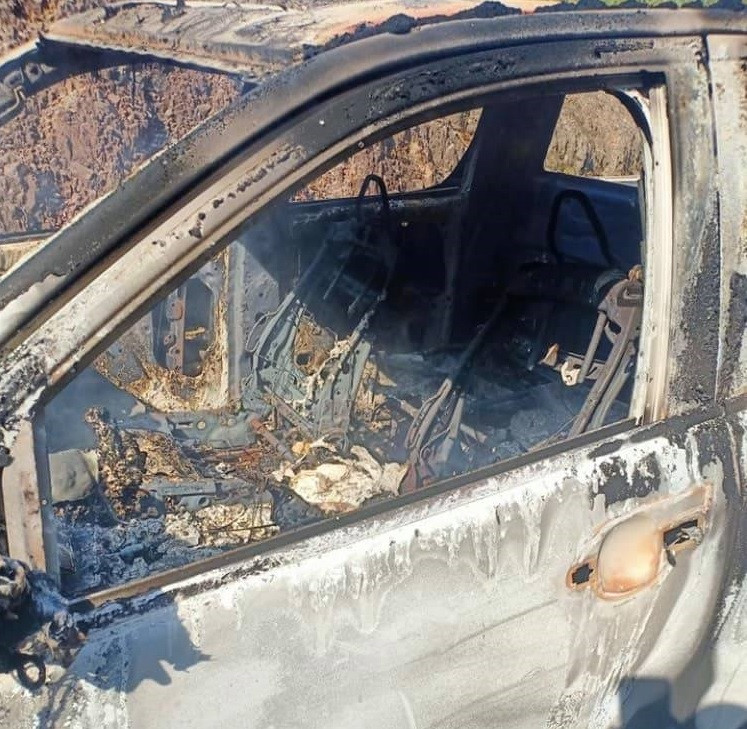 Xác định chủ nhân xe bán tải cháy trơ khung, bên trong có thi thể biến dạng ảnh 1