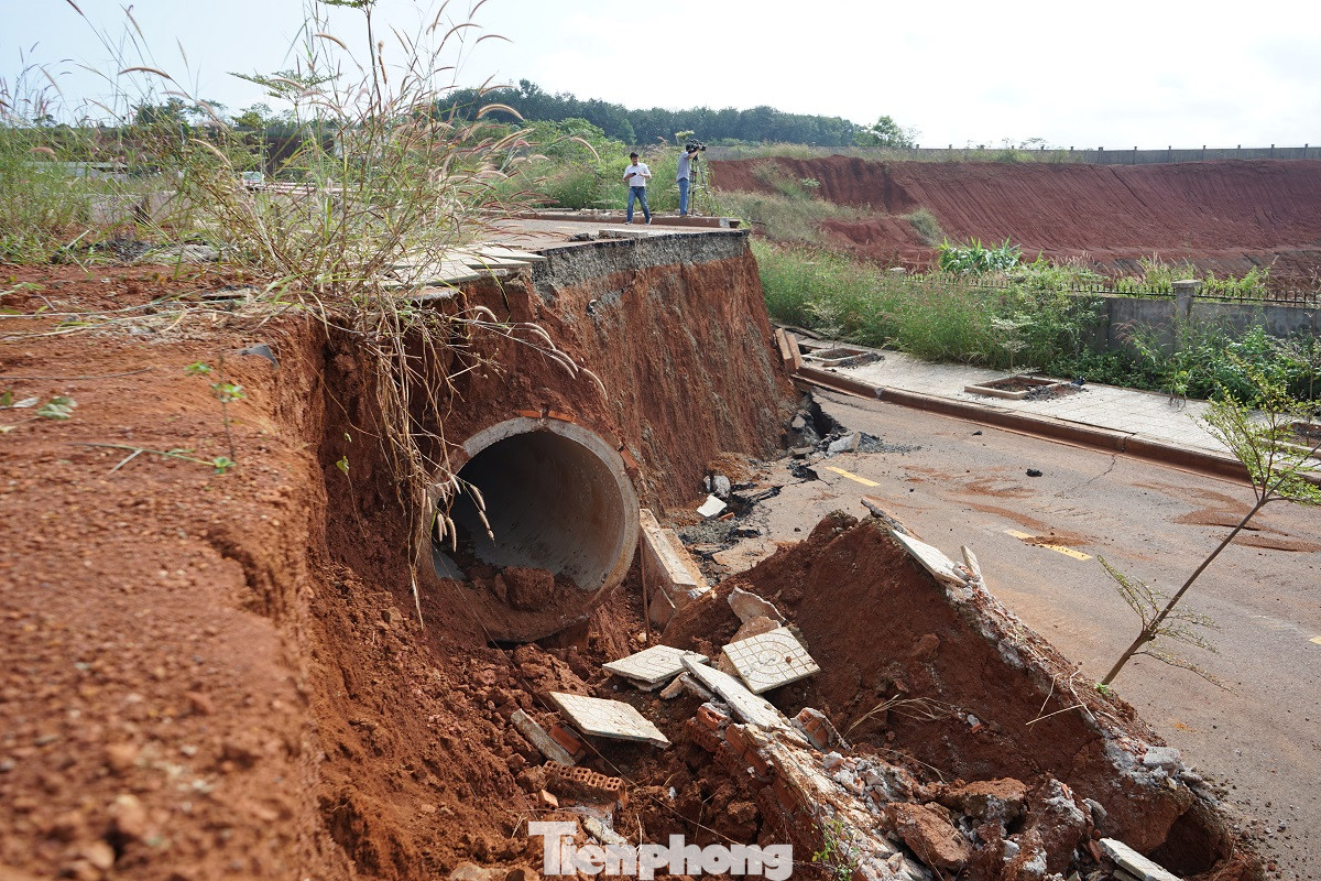 Hãi hùng dự án 'nghìn tỷ' sụt lún, nguy cơ trôi cả công trình ảnh 3