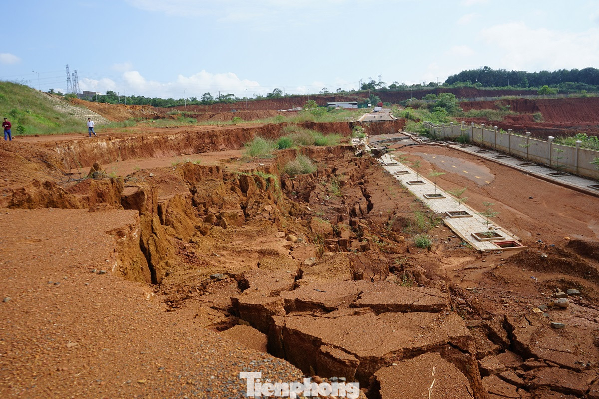 Hãi hùng dự án 'nghìn tỷ' sụt lún, nguy cơ trôi cả công trình ảnh 5