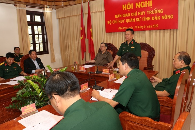 Bổ nhiệm Chỉ huy trưởng Quân sự tỉnh Đắk Nông ảnh 1