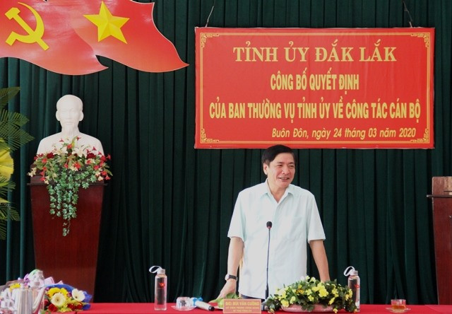 Sau tuyển chọn, hôm nay trao quyết định bí thư Huyện ủy Buôn Đôn ảnh 2