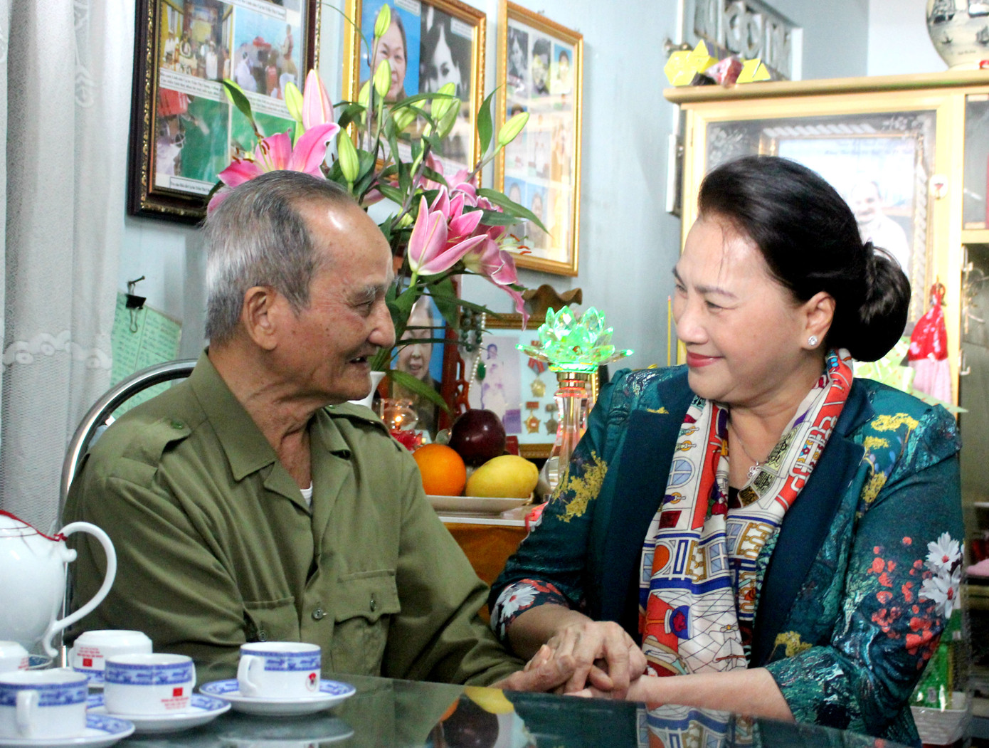 Chủ tịch Quốc hội thăm, chúc Tết Bộ chỉ huy Quân sự tỉnh Đắk Lắk ảnh 2