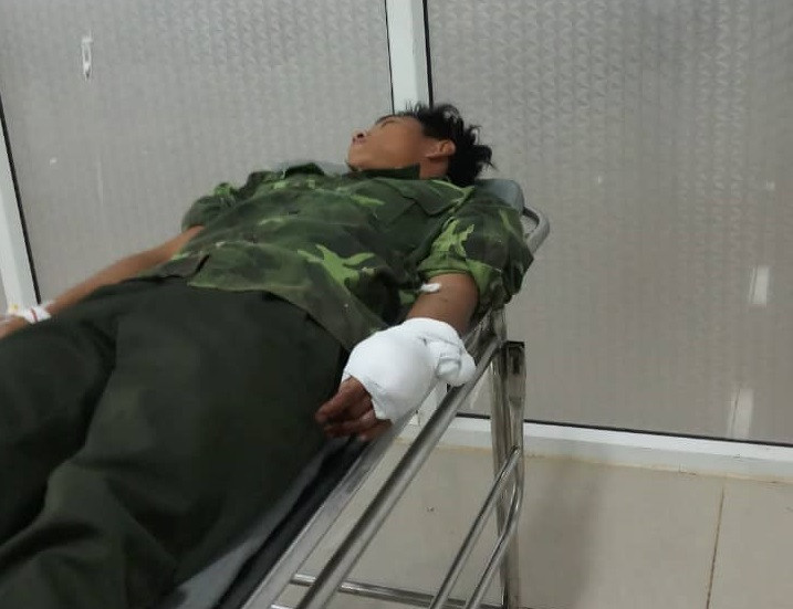 Bắt 5 đối tượng vây chém kiểm lâm, giải cứu đồng bọn ảnh 1