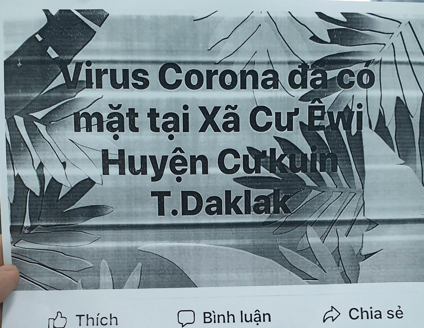 Đắk Lắk: Phao tin giả về virus corona trên facebook, thanh niên bị phạt 5 triệu ảnh 1