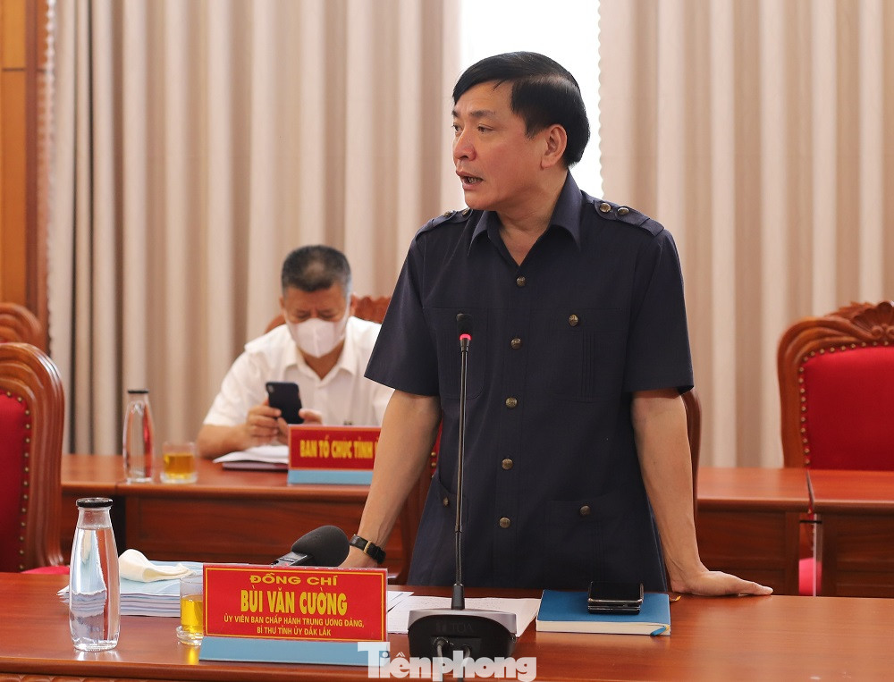 Bên trong phòng tuyển chọn bí thư huyện ủy ảnh 6