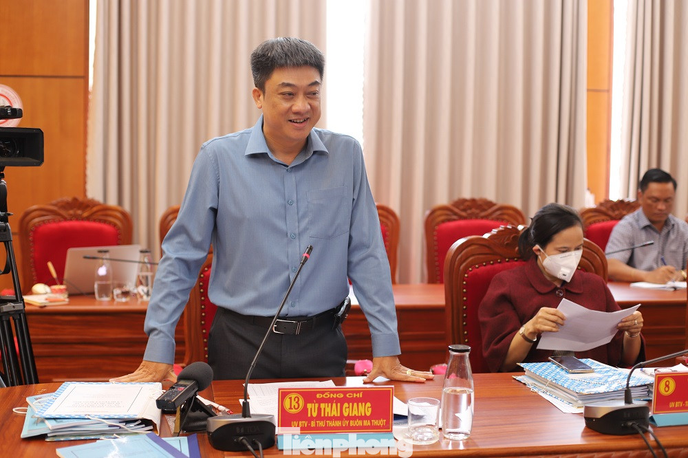 Bên trong phòng tuyển chọn bí thư huyện ủy ảnh 15