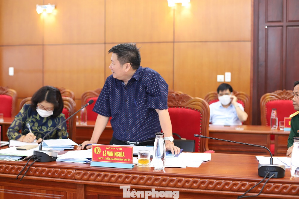 Bên trong phòng tuyển chọn bí thư huyện ủy ảnh 14