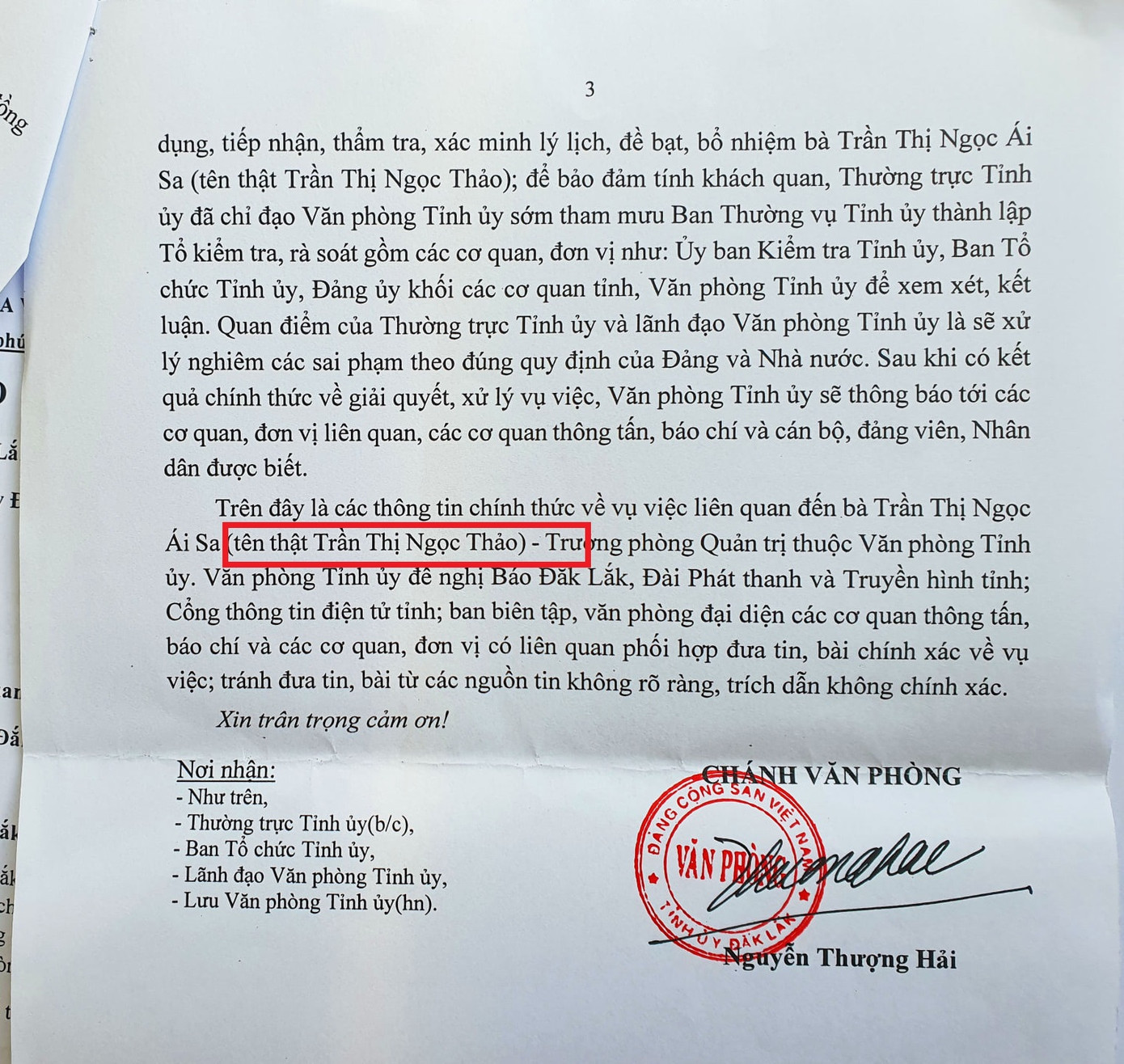 'Ma trận' xác minh nhân thân nữ trưởng phòng mạo danh ở Đắk Lắk ảnh 2