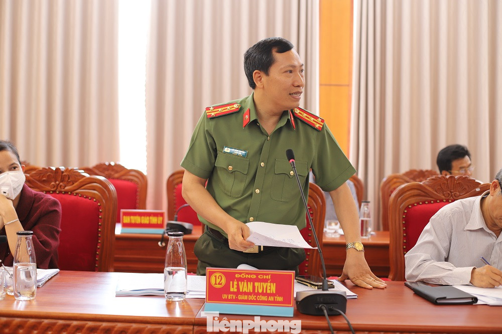 Bên trong phòng tuyển chọn bí thư huyện ủy ảnh 10