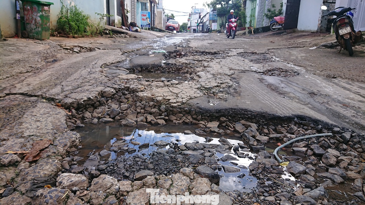 Đánh cược mạng sống trên những con đường dày đặc ‘ổ voi’ ảnh 5