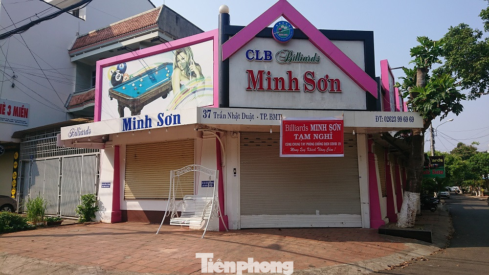 Hàng loạt quán xá ở Buôn Ma Thuột đóng cửa phòng chống dịch COVID-19 ảnh 7
