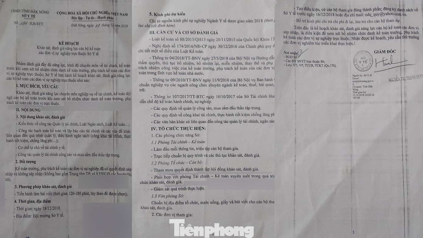Nhiều khuất tất thi tuyển kế toán tại CDC Đắk Nông ảnh 1