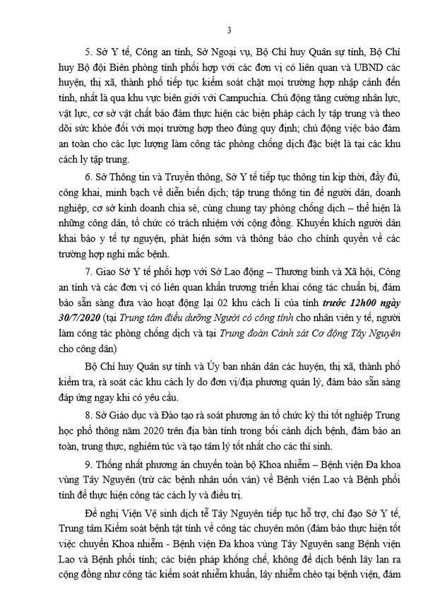 Đắk Lắk hạn chế tụ tập đông người, tạm đóng cửa karaoke, vũ trường ảnh 3