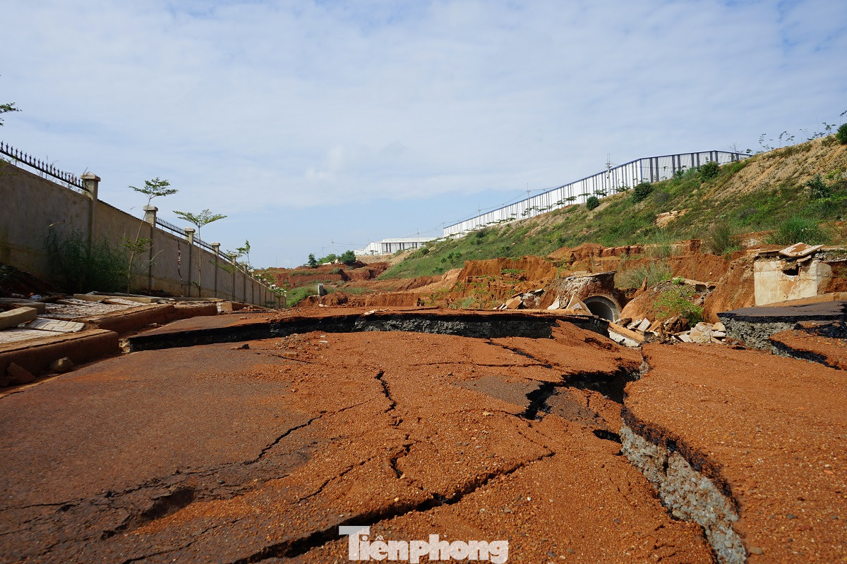 Hãi hùng dự án 'nghìn tỷ' sụt lún, nguy cơ trôi cả công trình ảnh 12