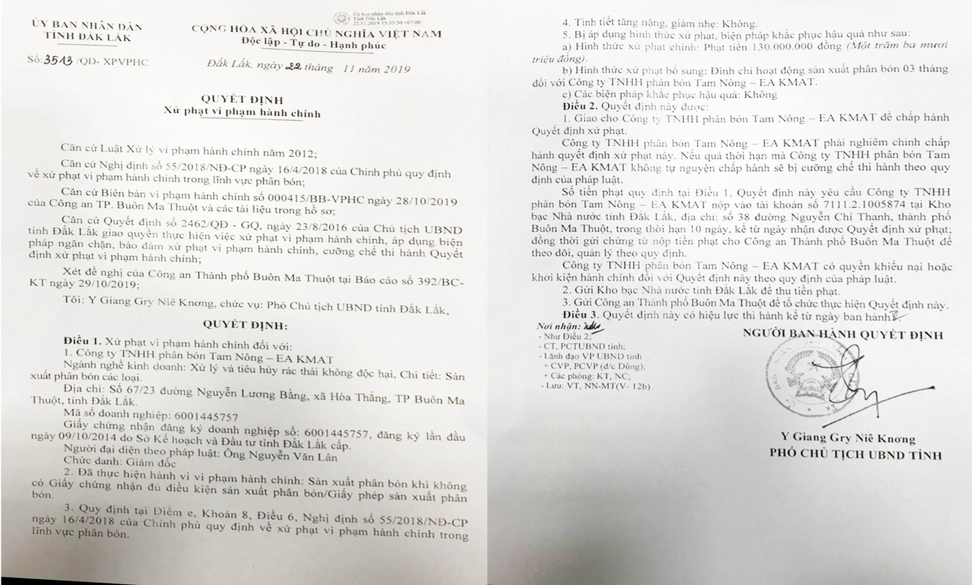 Phạt doanh nghiệp sản xuất phân bón giả 115 triệu đồng ảnh 2