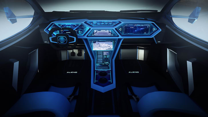 Siêu xe Alieno Arcanum mới với công suất hơn 5.000 mã lực ảnh 3