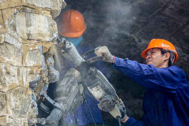 Hà Nội: Tiến hành thi công đục thông 5 vòm cầu Phùng Hưng ảnh 4