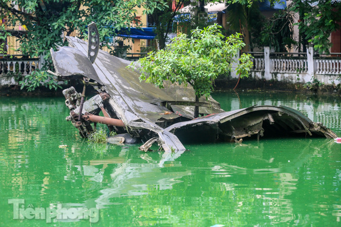 Cận cảnh di tích chứa mảnh xác B52 chuẩn bị tu bổ, cải tạo ảnh 3