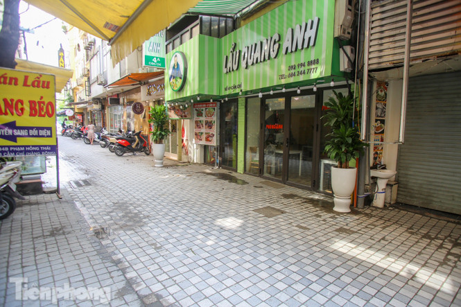 Cải tạo vỉa hè phố ẩm thực 'không ngủ' ở Hà Nội ảnh 8