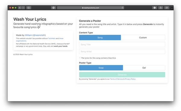 Ngoài “Ghen Cô Vy”, bạn có thể chọn bài hát ưa thích làm nhạc rửa tay nhờ trang web này ảnh 2