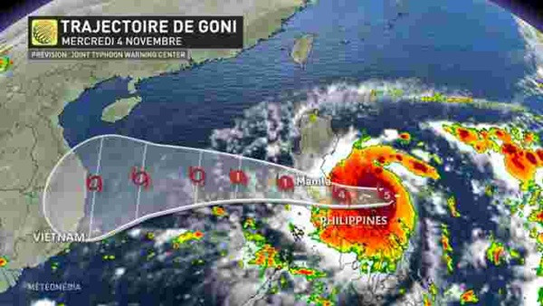 Siêu bão Goni đổ bộ Philippines, sức gió “không thể tin nổi”, áp thấp Atsani sắp thành bão ảnh 2