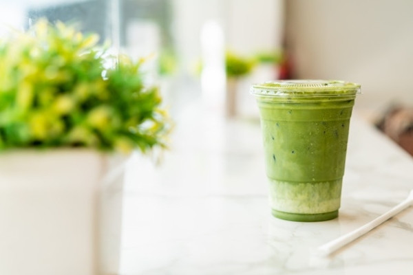 Trời nóng thế này uống matcha latte thì còn gì bằng, mà pha ở nhà chỉ 10K/ly thôi ảnh 1
