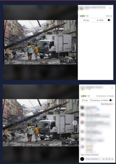 Mạng xã hội đầy ảnh “fake” hậu quả của siêu bão Goni khiến người dân Philippines giận dữ ảnh 1
