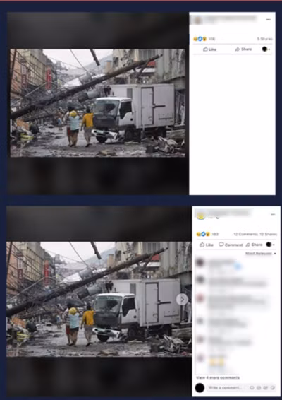 Mạng xã hội đầy ảnh “fake” hậu quả của siêu bão Goni khiến người dân Philippines giận dữ ảnh 1