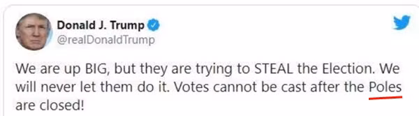 Viết sai chính tả nên vội vàng xóa bài đăng, nhưng Tổng thống Donald Trump vẫn bị “troll” ảnh 1