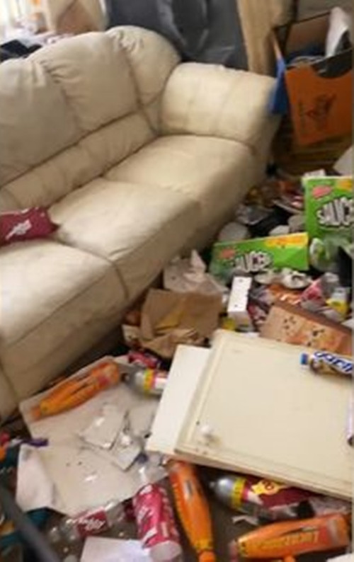  Khách thuê nhà vừa quỵt tiền, vừa để rác phủ kín mít đến mức không nhìn thấy sàn nhà đâu ảnh 2