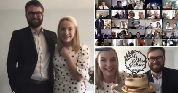 Không để “Cô Vy” trì hoãn đám cưới, các cặp đôi chính thức được kết hôn hợp pháp qua Zoom ảnh 3