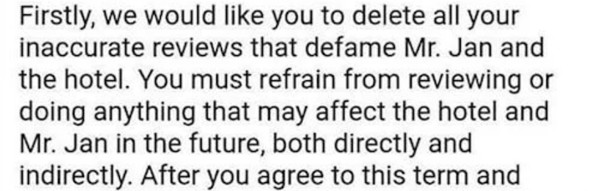 Chê bai khu nghỉ dưỡng, đánh giá 1 sao trên mạng, du khách bị kiện và có thể bị đi tù ảnh 4