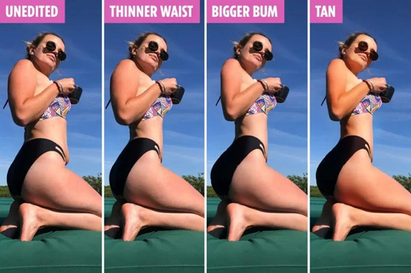 Để chứng minh rằng ảnh trên mạng rất ảo, Instagrammer nổi tiếng quay video chỉnh sửa ảnh ảnh 2