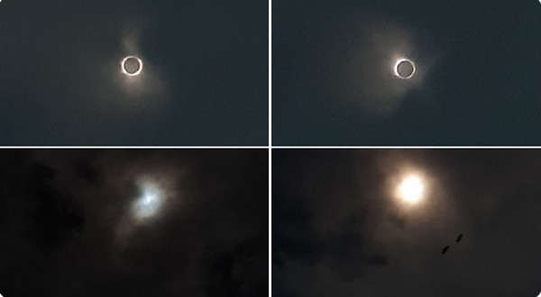 Nhật thực cuối cùng của năm 2020: Cư dân mạng chia sẻ những hình ảnh ấn tượng ảnh 3