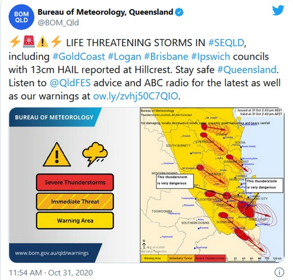 9 cơn bão dữ dội cùng tấn công một khu vực ở Úc: Chuyên gia bảo “chưa từng có tiền lệ“ ảnh 1