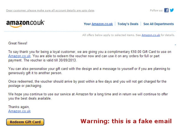 Bạn nhận được e-mail tặng voucher miễn phí? Coi chừng bị hack tài khoản Facebook! ảnh 2