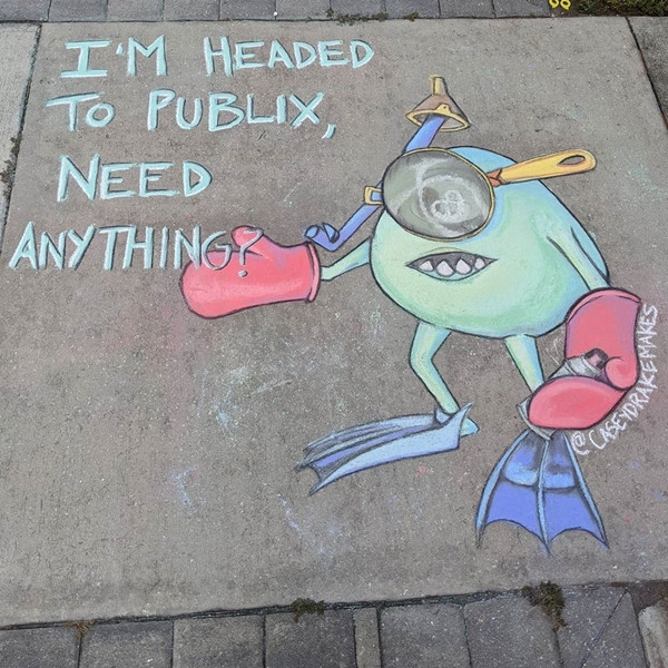 Không thể tin được những tác phẩm đẹp thế này lại chỉ được vẽ bằng phấn trên vỉa hè ảnh 5