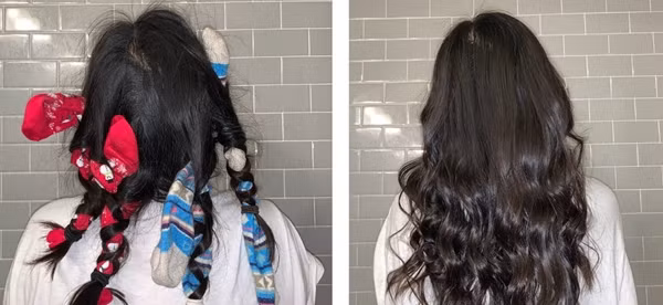 Làm tóc xoăn tại nhà vừa miễn phí mà không hại tóc, mất gì đâu mà không thử? ảnh 4