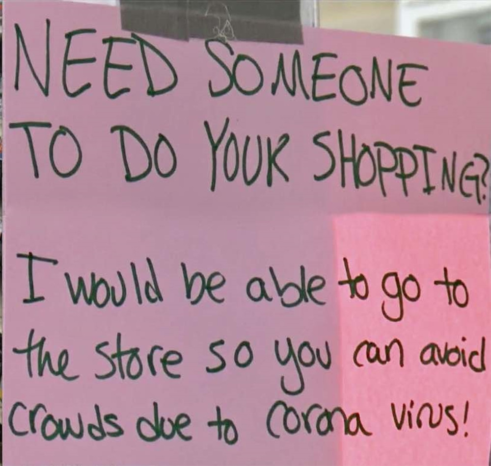 Để giúp người già giảm nguy cơ nhiễm virus corona, cô gái này làm một việc tử tế ảnh 2