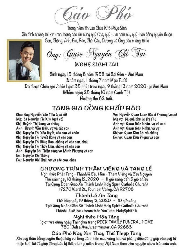 Showbiz 13/12: Chuyện xúc động đường đưa linh cữu nghệ sĩ Chí Tài ra sân bay về Mỹ ảnh 2