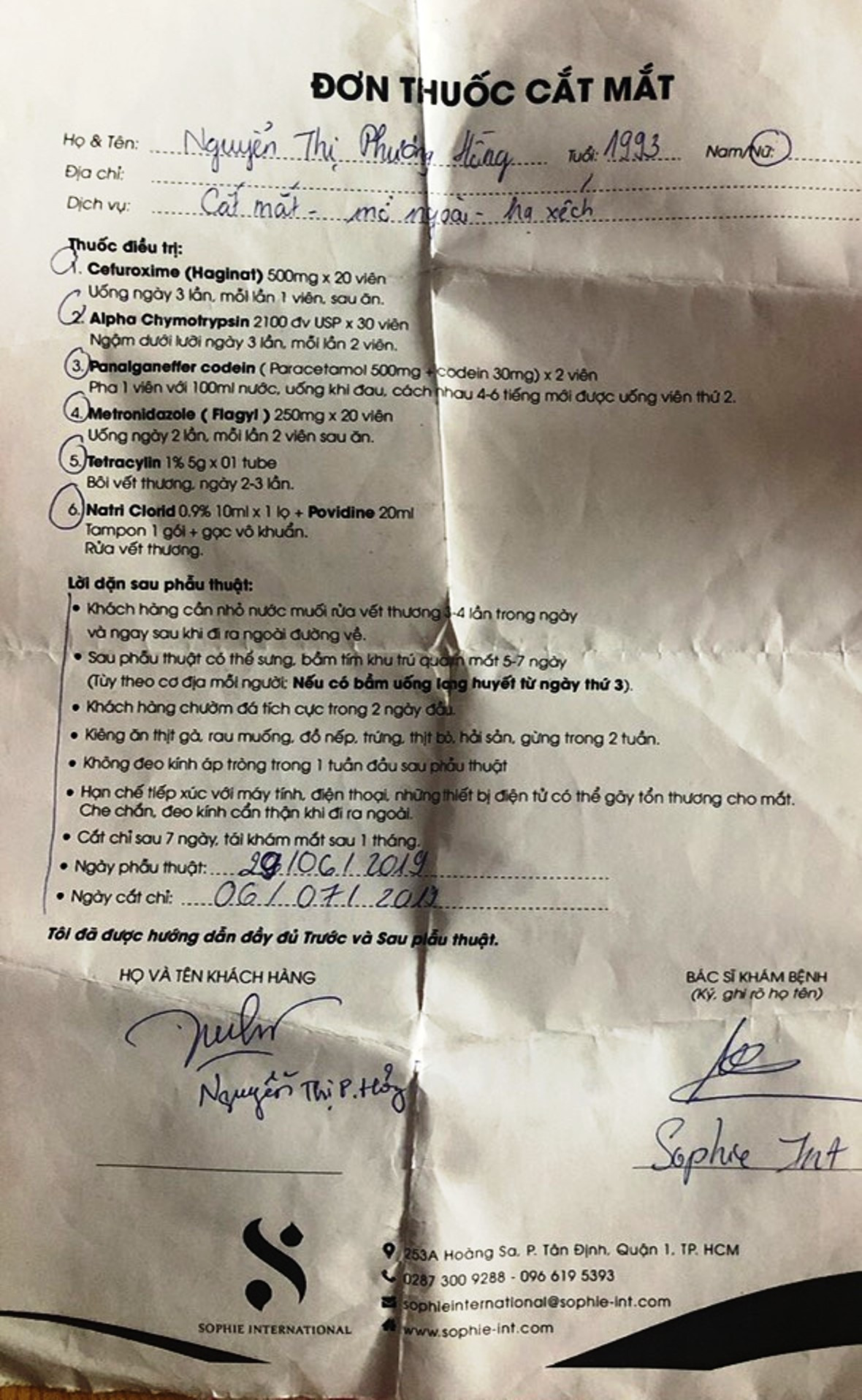 Thẩm mỹ Sophie International bị tố bỏ rơi khách sau khi gây tai biến? ảnh 3