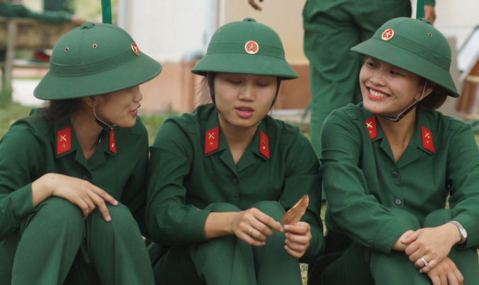 Tân binh Trung đoàn 246 gác nỗi nhớ nhà, hăng say tập luyện ảnh 14 Tân binh Trung đoàn 246 gác nỗi nhớ nhà, hăng say tập luyện ảnh 14