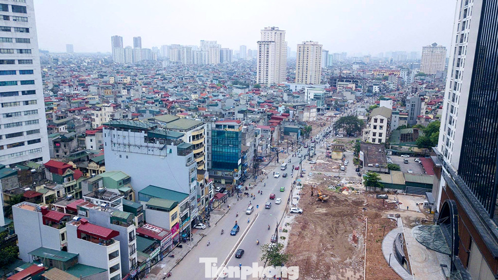 Cận cảnh tuyến đường vành đai 2 trị giá 9.400 tỷ sau 2 năm thi công ảnh 4