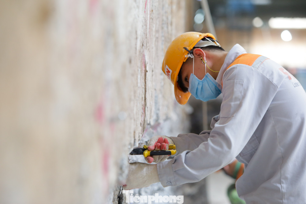 Khám phá công trình ga ngầm S9 đầu tiên của tuyến đường sắt đô thị Nhổn - ga Hà Nội ảnh 14