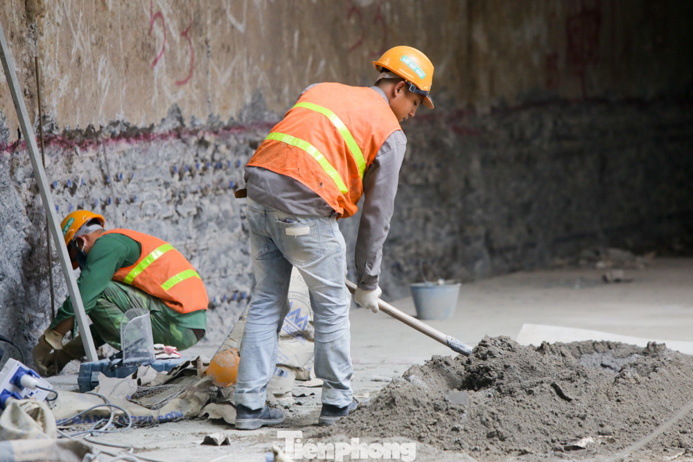 Khám phá công trình ga ngầm S9 đầu tiên của tuyến đường sắt đô thị Nhổn - ga Hà Nội ảnh 13