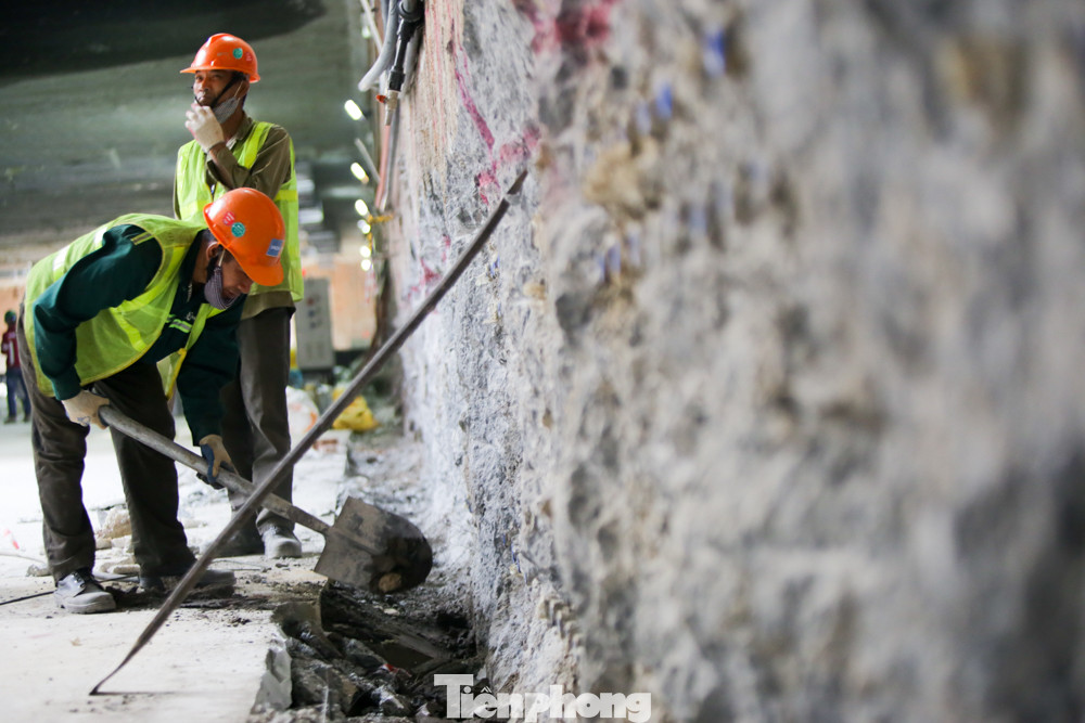 Khám phá công trình ga ngầm S9 đầu tiên của tuyến đường sắt đô thị Nhổn - ga Hà Nội ảnh 12